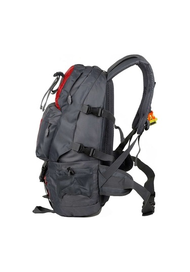 Ebitda 50l Seyahat Sırt Çantası - Su Geçirmez, Ergonomik Outdoor Kırmızı Kırmızı