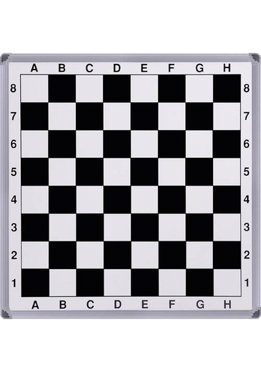 Satranç Tahtası 70x90 Cm Manyetik Duvara Monte Taşlar Dahil-pan601