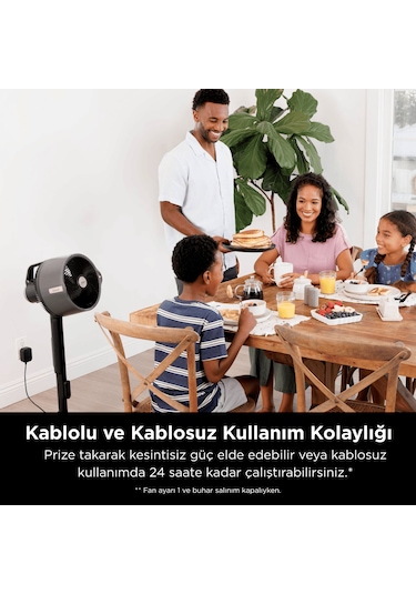 Shark Flexbreeze Promist FA300EU Taşınabilir Buharlı Fan