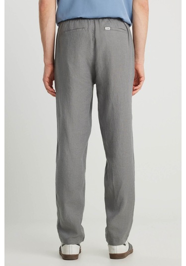 Wrangler Keten Chino Pantolon Gri Erkek Pantolon 000000000102265388 Gri