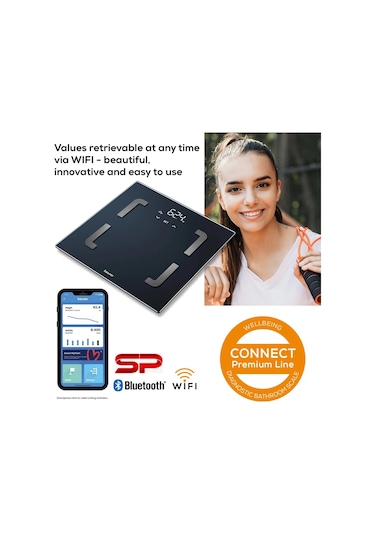 Beurer BF880 Wifi ve Bluetooth Özellikli Vücut Analiz Diyagnoz Tartısı
