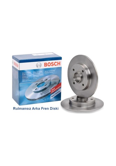 Citroen C4 1.6Hdi 2010-2017 Bosch Arka Disk 2 Adet N11.668