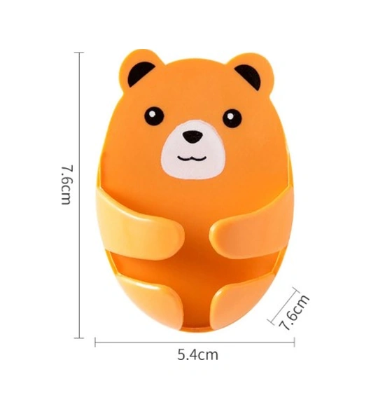 Ayıcık Desenli Çok Amaçlı 4 Lü Fiş Tutucu 4741