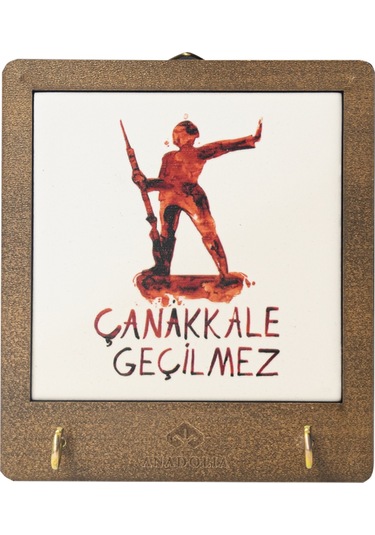 Anadoliamağazacılık Çanakkale Geçilmez Seramik Dekoratif Askılık Diğer