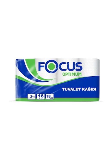 Focus Optimum Çift Katlı Tuvalet Kağıdı 16 Rulo