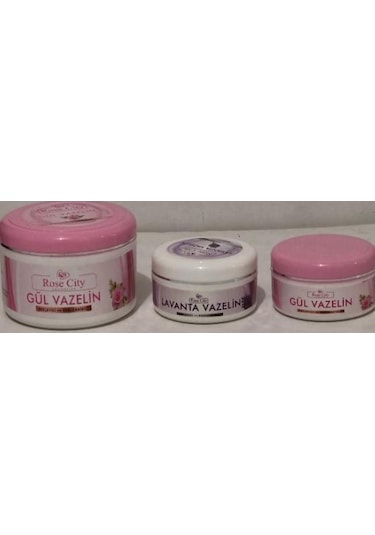 Rose City Gül Vazelin 250 ml Alana Rose City Lavanta Ve Gül Vazalin 75 ml Hediye