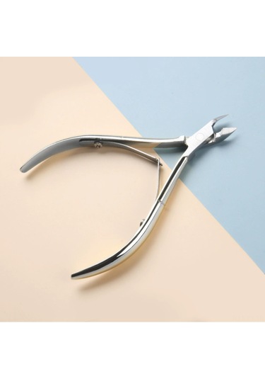 Shineyee Pembeleşme Ve Tırnak Kenarı Kırıkları Kaldıran Profesyonel Paslanmaz Çelik Tırnak Budama Makası - D501 Modeli