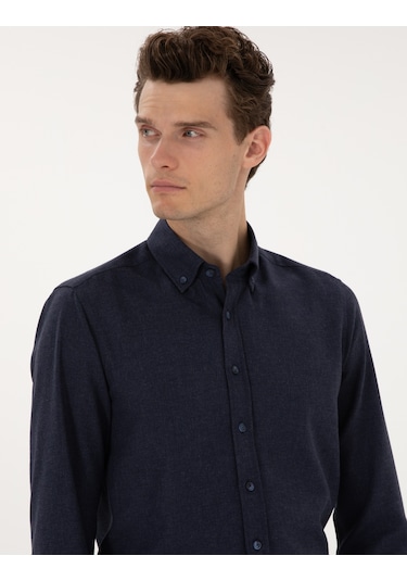 Pierre Cardin Erkek Lacivert Gömlek Desenli 50316751-vr033 Lacivert Pierre Cardin Erkek Lacivert Gömlek Desenli 50316751-vr033 Lacivert