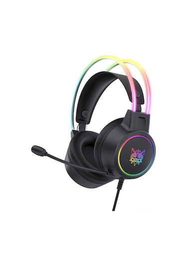 Xindoker X15 Pro Siyah Oyuncu Kulaklığı - 50mm Sürücü, Tüm Yönlü Mikrofon, 3.5mm+usb Bağlantı