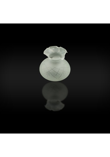 Alaaddin Cam Mat Dekorlu Alt Çap: 11 Cm