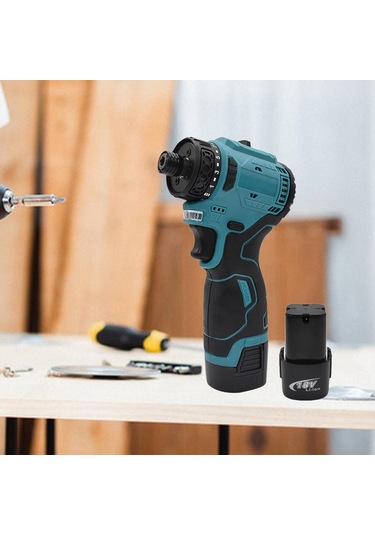 Suntek Elektrikli Tornavida Akülü Aşırı Isınma 2-pilli