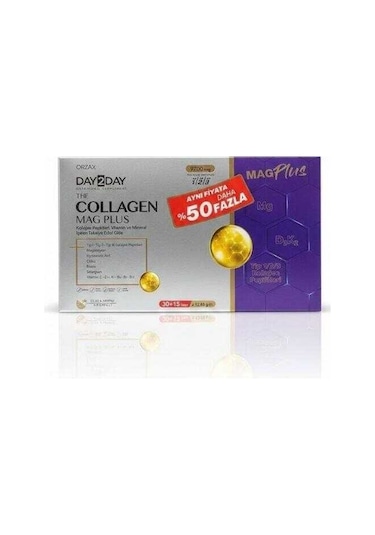 Day2day Collagen Mag Plus 30+15 Saşe