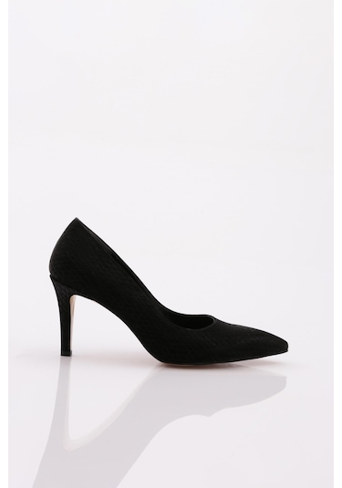 Dgn 1002 Kadin Topuklu Stiletto Ayakkabi 1002-2453-R11294 Siyah Baskılı Dgn 1002 Kadin Topuklu Stiletto Ayakkabi 1002-2453-R11294 Siyah Baskılı