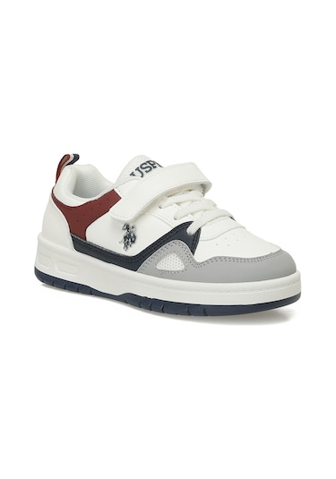 U.s. Polo Assn. Eny Jr 5pr Beyaz Erkek Çocuk Sneaker 000000000102032059 Beyaz-Laci