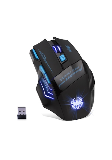 Mufunye Zelotes F14 Kablosuz 2400 Dpı 7 Tuşlu Rgb Aydınlatmalı Profesyonel Oyuncu Faresi F-14