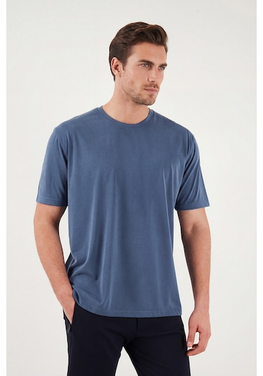 Buratti Erkek T Shirt 5902985 İndigo İndigo