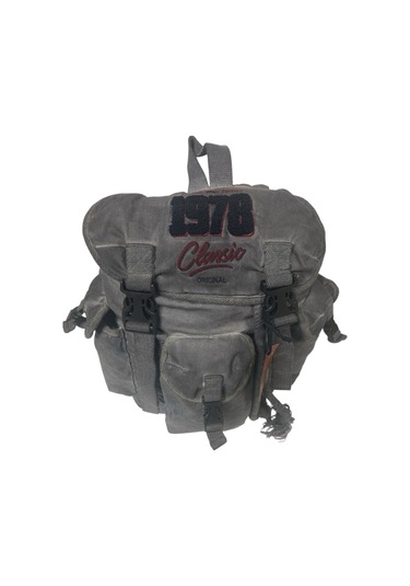 Kaliteli Tek Gözlü Vintage Disayn Unisex Sırt Günlük Okul Gezi Kamp Trekking Çantası Kc Ahtapot Bag Açık Gri Kaliteli Tek Gözlü Vintage Disayn Unisex Sırt Günlük Okul Gezi Kamp Trekking Çantası Kc Ahtapot Bag Açık Gri