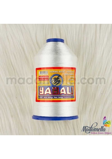 Yabalı 400 Gram Dantel Ipi No-50 Beyaz