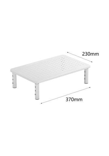 Homyl Masaüstü Monitör Standı Yükseltici Bilgisayarlar Beyaz