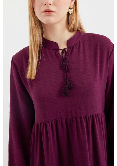 Gabria Ayrobin Elbise Mürdüm