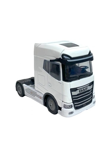 Metal Daf Tır Kafası Işıklı Müzikli Oyuncak 12 Cm Çok Renkli