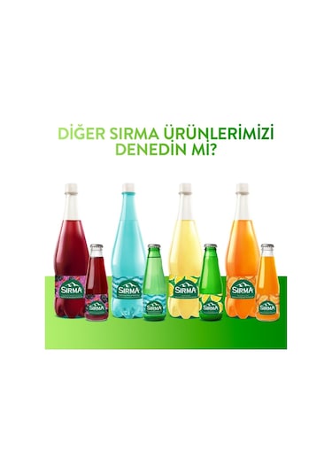 Sırma C Vitaminli Limon Aromalı Doğal Maden Suyu 1 Lt X 6 Adet