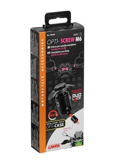 Lampa Opti-Screw Motosiklet M6 Civata Telefon Bağlantı Aparatı 90