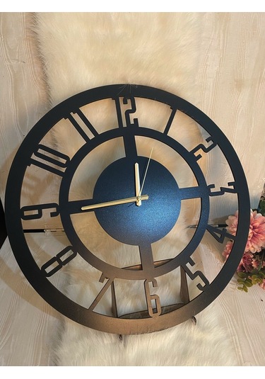 Lavinta54 Kişiye Özel Dekoratif Ahşap Duvar Saati (539893208) Ahşap