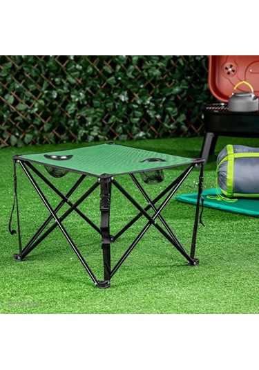 Katlanır Kamp Masası 47 cm Yeşil