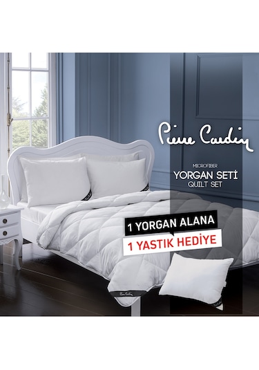 Pierre Cardin Microfiber Yorgan Seti Tek Kişilik