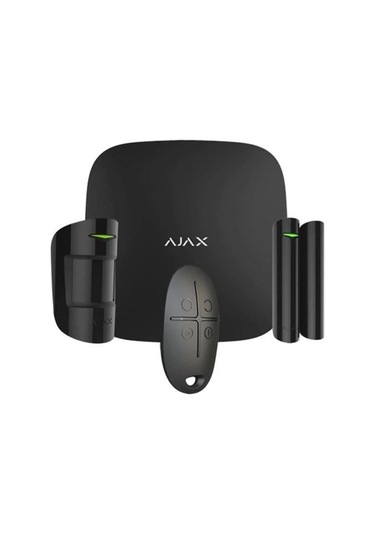 Ajax Starter Hub Kit Kablosuz Alarm Seti Keypad Yok Siyah-115680