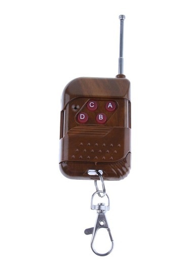 Homyl Motor Işık Garajı Için 12v Kablosuz 4channel Rf Uzaktan 70x50x25mm