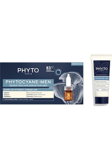 Phyto Phytocyane Erkek Tipi Dökülme Serum Ve Şampuan 100 Ml Set