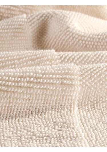Cotton %100 Banyo Havlusu 50x90 Cm Krem