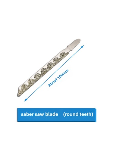 Symbee Diamant Kaplı Eğimli Testere Bladesi: Seramik Tuğla Kesim İçin Dayanıklı Elektrikli Gergi Testere Ucu Daire Dişli