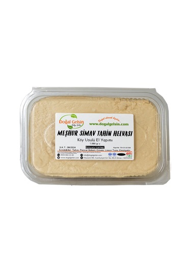 Doğal Gelsin Meşhur Simav Tahin Helvası 1.000 G