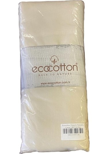 Ecocotton Organik Pamuklu Çarşaf 180 240 Bej