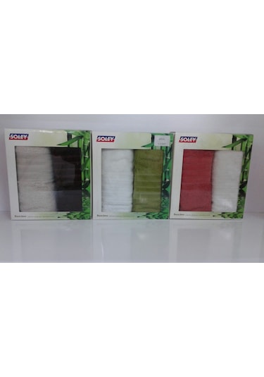 Soley Bambu Havlu 2'li (50 x 100) (239346973)
