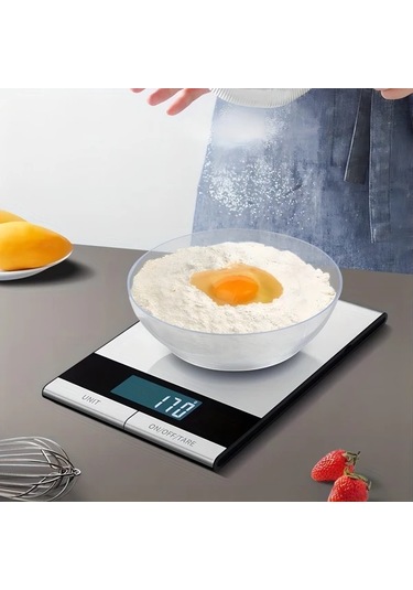 Dashanshop Dijital Mutfak Terazisi 10kg 1g Hassas Tartim Pisirme Yemek Hazirlama Bircok Olcum Birimi 9 98 Kg Paslanmaz Celik Cam Tezgah Cift Guc Secenekli Cok Fonksiyonlu -