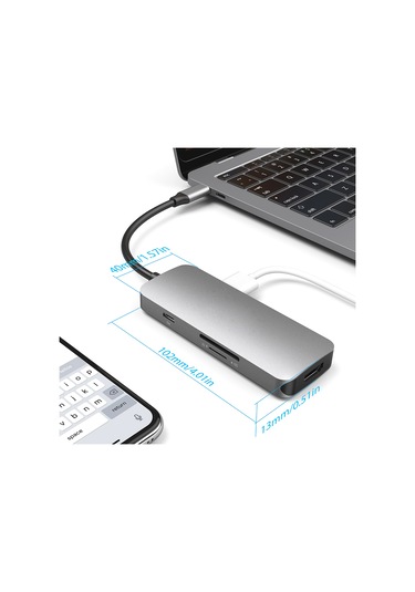 Maiyame Güç Dağıtımı, 4k Hd Çıkış Portu, Sd / Tf Kart Okuyucu, Pd Şarj Portu