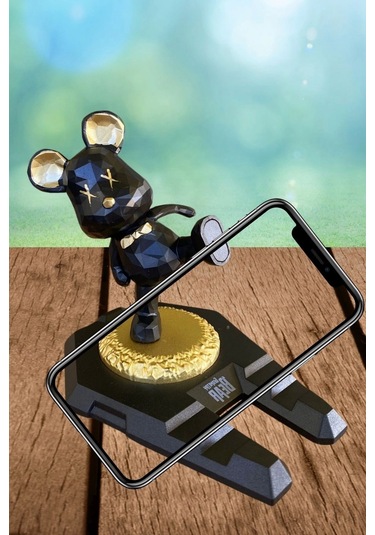 Buffer Ayıcıklı Telefon Ve Tablet Standı Masa Üstü Telefon Ve Tablet Tutucu Aparatı