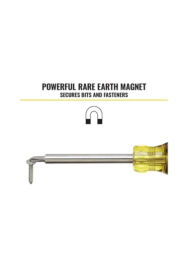 Klein Tools 32307 Çok Uçlu Manipülasyon Emniyetli Tornavida, 27's