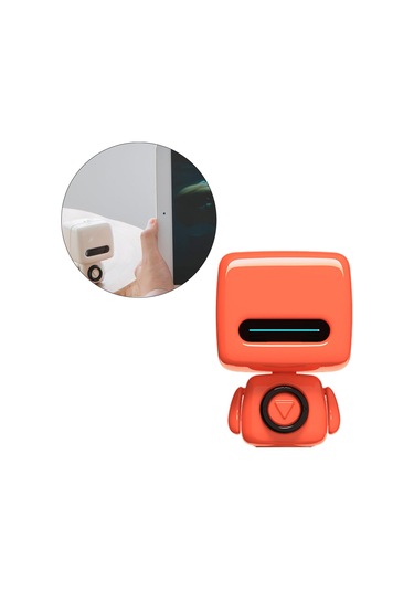 Dolıty Mini Robot Kablosuz Bluetooth 5.0 Hoparlör Turuncu