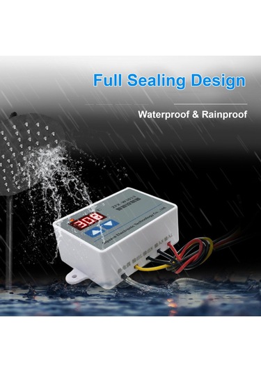 Zfx-w3013 Akıllı Dijital Mikrobilgisayar Sıcaklık Kontrol Cihazı Mini Termostat Anahtarı Dondurucu Buzdolabı Kuluçka İçin