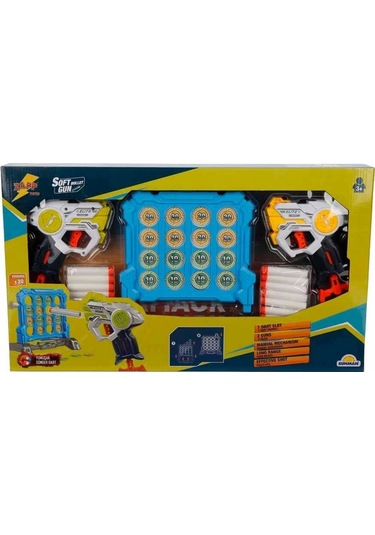 Zapp Toys Hedef Tahtalı Sünger Dart Atan Silah Seti