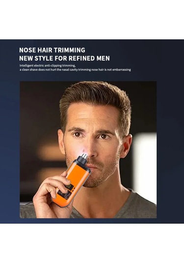 Elektrikli Taşınabilir Burun Kılı Kesme Makinesi 2024 Modeli