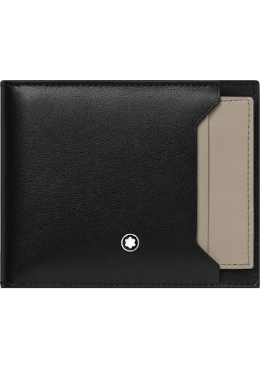 Mont Blanc Montblanc Meisterstück Selection Soft With Removable Card Holder Siyah