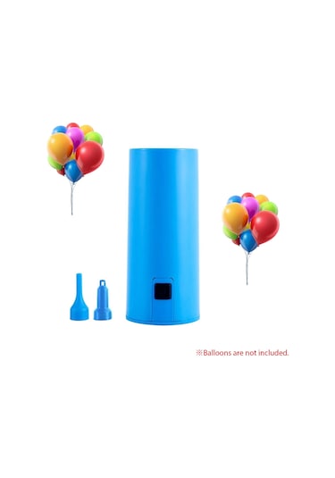 Xindoker Mavi Ev Elektrikli Balon Hava Pompa, Taşınabilir Sessiz Fonksiyonlu, 220v Avrupa Şarjı, Abs Malzeme, Çok Amaçlı Top/baloncuk Hava Atıcı