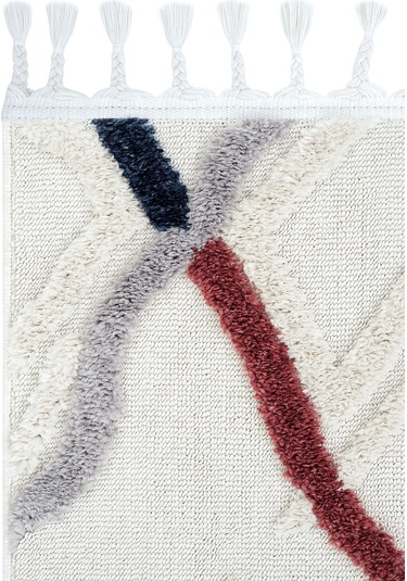 Cool Halı Palazzo Yumuşak Bukle Tezgah Önü Leke Tutmaz Renkli Kabartmalı İskandinav Mutfak Halısı