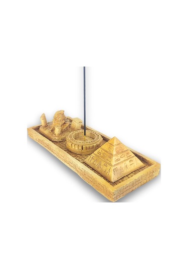 Antik Mısır Sphinx Piramit Çubuk Tütsülük Ve Tealight